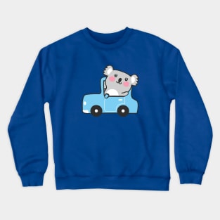 Koala car Crewneck Sweatshirt